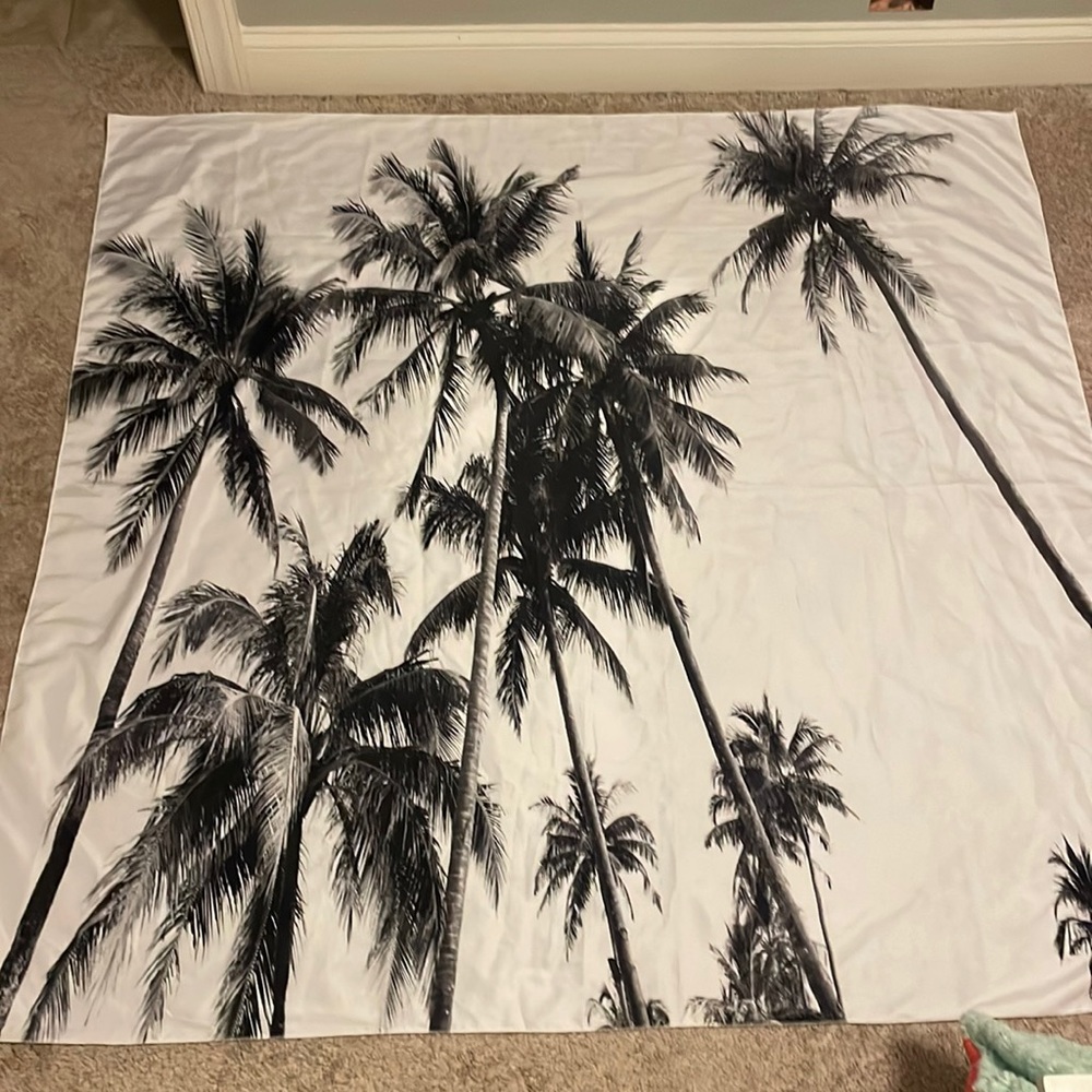 palm tree tapestry